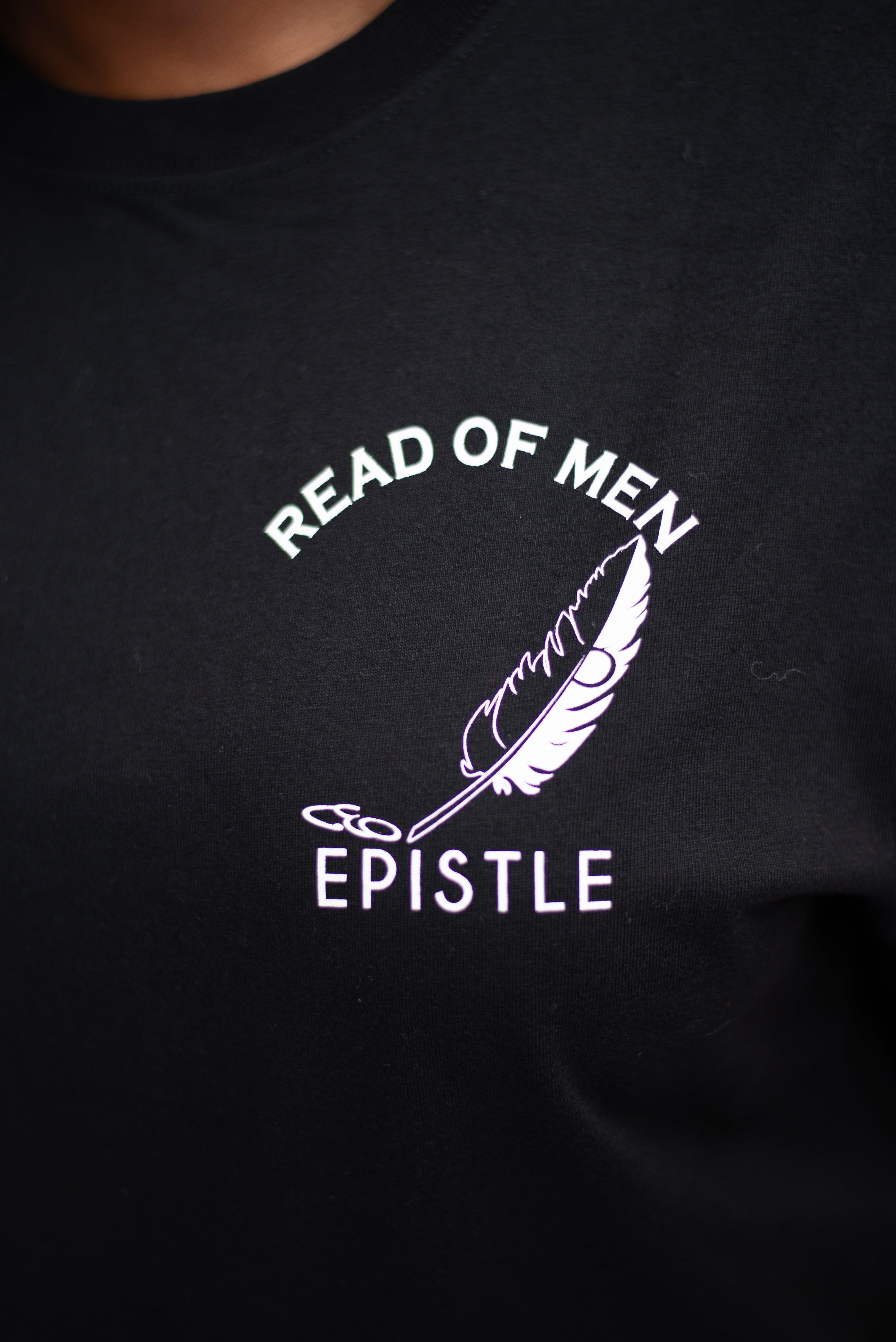 "Epistle" Black T-Shirt