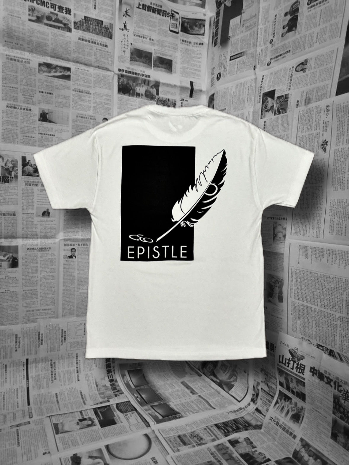 "Epistle" White T-Shirt