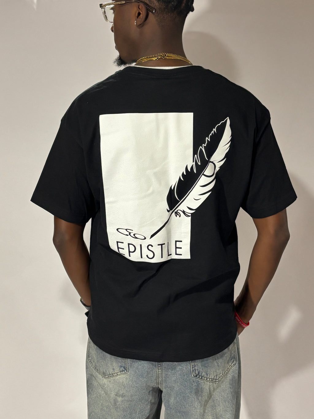 "Epistle" Black T-Shirt