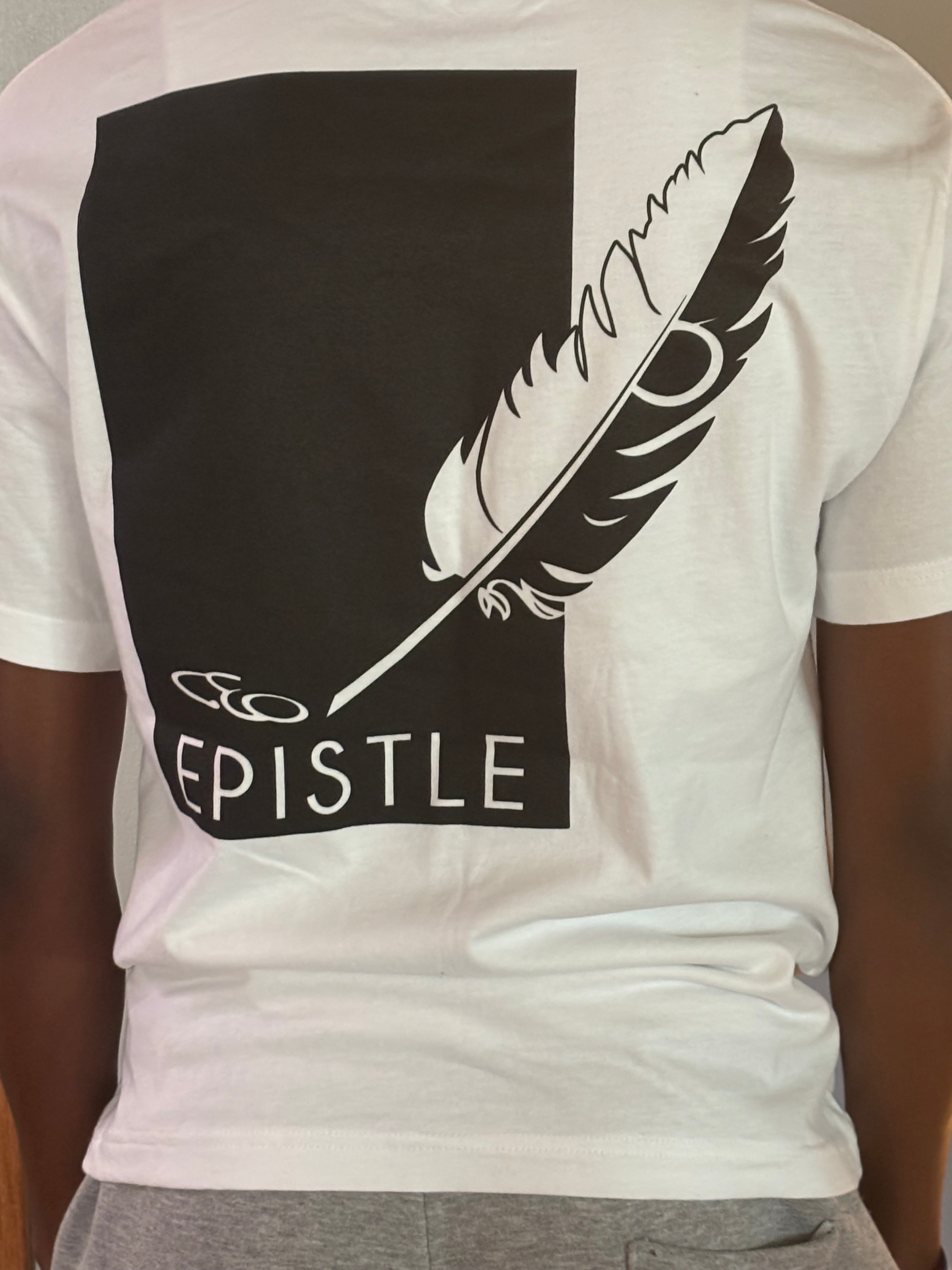 "Epistle" White T-Shirt